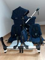 Bugaboo donkey 2 Navy Blue Twin Duo kinderwagen, Kinderen en Baby's, Ophalen, Zo goed als nieuw, Kinderwagen, Bugaboo