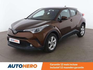 Toyota C-HR 1.2 Turbo Active (bj 2017), Auto's, Voorwielaandrijving, Stof, Gebruikt, Bruin