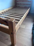 Sommier lit simple - bois pin massif, Ophalen, Zo goed als nieuw, Hout