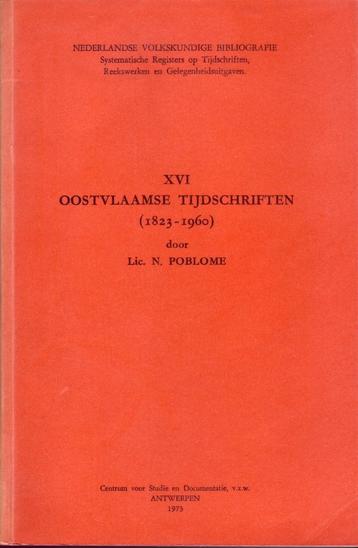VOLKSKUNDE BIBLIOGRAFIE OOSTVLAAMSE TIJDSCHRIFTEN volkskunde beschikbaar voor biedingen