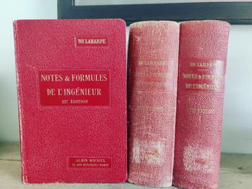 Notes & Formules de l'Ingénieur - De LaHarpe - 22e Editie -3 beschikbaar voor biedingen