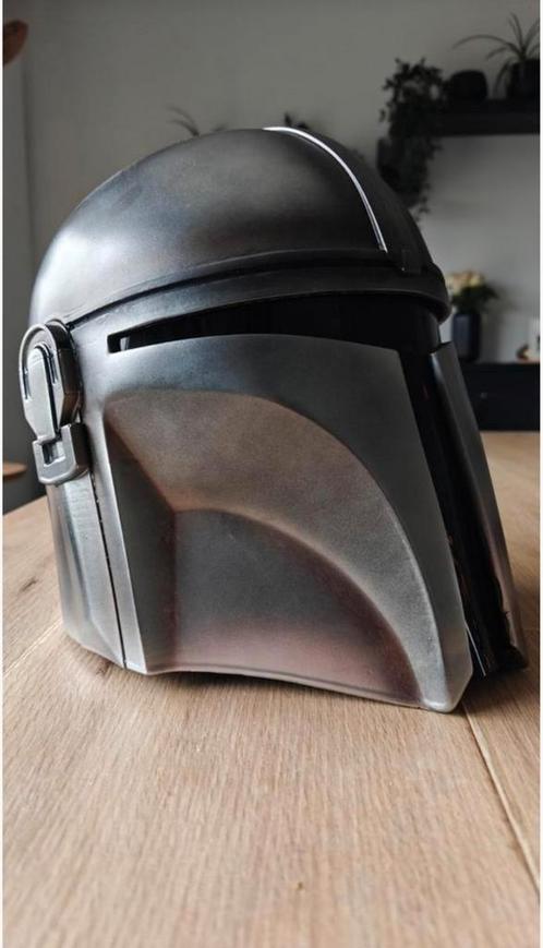 Mandalorian Helm – The Way is Yours!, Verzamelen, Star Wars, Zo goed als nieuw, Replica, Ophalen of Verzenden