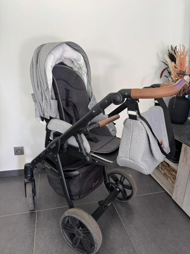 Quax Kinderwagen, Kinderen en Baby's, Kinderwagens en Combinaties, Zo goed als nieuw, Kinderwagen, Overige merken, Duowagen, Met reiswieg