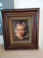 Grote vintage houten kader wanddecoratie, Enlèvement ou Envoi, Comme neuf