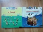 2 livres KIDIDOC: Pirates à bord + Le football, Enlèvement ou Envoi, Utilisé