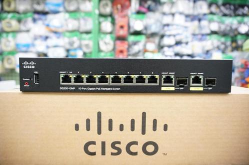 Cisco SG350-10MP PoE Switch, Computers en Software, Netwerk switches, Ophalen of Verzenden