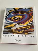 Antonio Saura : " Elegia " une peinture pour la diputacion, Ophalen of Verzenden, Zo goed als nieuw, Jean Bescos, Schilder- en Tekenkunst