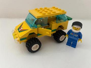 Lego rallywagen, takeldienst en brandweer