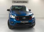 FORD RANGER 2.0 ECOBLUE BI-TURBO STORMTRAK 4WD UTILITAIRE, Cuir, Euro 6, Entreprise, Noir