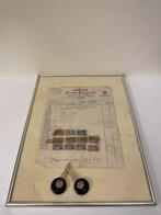 Originele factuur van Garage Jean Engels VW Kever., Enlèvement ou Envoi, Comme neuf