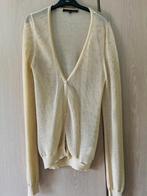 Goudkleurige gaatjesgilet, Maat 38/40 (M), Geel, Ophalen of Verzenden, Zo goed als nieuw