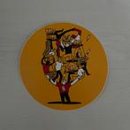 Sticker Les Berthom Duvel Obers glas, Verzamelen, Ophalen, Duvel