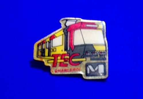 Pin's Tram TEC Charleroi - Metro - Motrice BN, Collections, Trains & Trams, Utilisé, Tram, Enlèvement ou Envoi