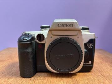 Canon EOS 50E-filmcamera beschikbaar voor biedingen