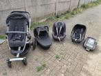 Wandelwagen Quinny met Maxi Cosi en toebehoren, Kinderen en Baby's, Kinderwagens en Combinaties, Ophalen, Gebruikt, Verstelbare duwstang