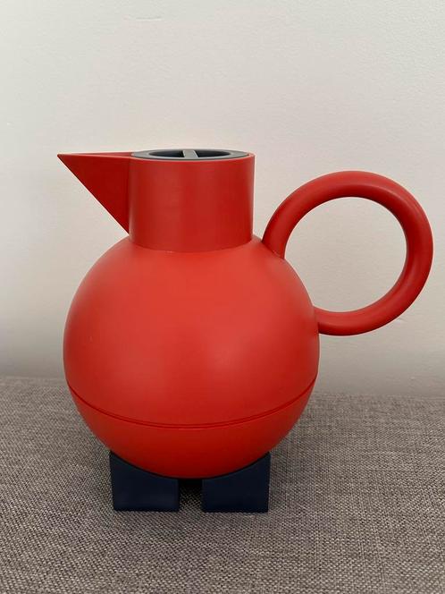 Vintage 1990's Alessi x Blue Euclid Thermos Memphis Style, Antiek en Kunst, Kunst | Designobjecten, Ophalen of Verzenden