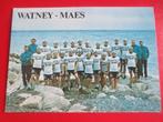 wielerkaart 1973 team watney maes frans verbeeck, Gebruikt, Verzenden