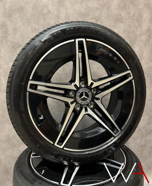 18'' Mercedes-Benz C-Klasse W206 / S206 AMG wielenset Orig., Auto-onderdelen, Banden en Velgen, Banden en Velgen, Zomerbanden