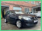 Volkswagen Polo 1.2i United * Automatische Airco *, Stof, Electronic Stability Program (ESP), Zwart, Bedrijf