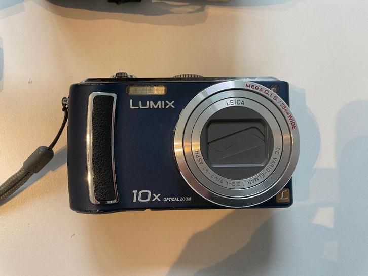 Digitale camera Panasonic Lumix DMC-TZ5 en Olympus C 750, Audio, Tv en Foto, Fotocamera's Digitaal, Gebruikt, Compact, Overige Merken