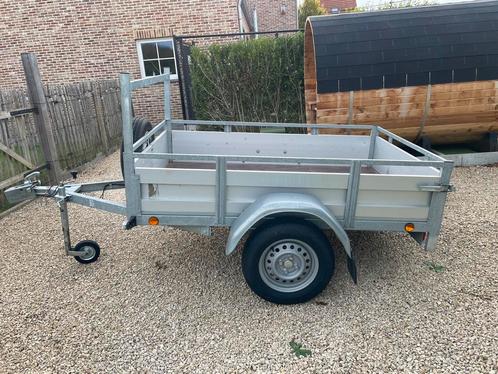 Aanhangwagen 750kg aluminium in super staat!, Auto diversen, Aanhangers en Bagagewagens, Zo goed als nieuw, Ophalen