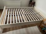 IKEA Skorva 140x200, Maison & Meubles, Chambre à coucher | Lits, Enlèvement, Utilisé, Blanc