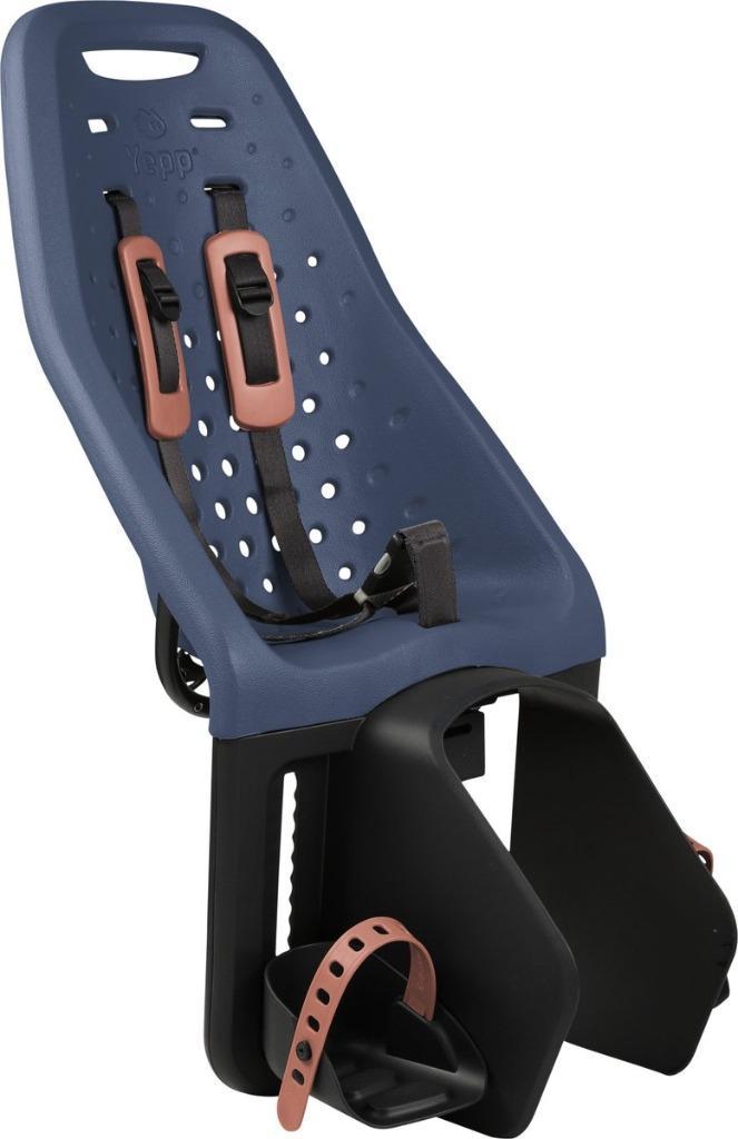 Thule Yepp Maxi + Thule rail, Fietsen en Brommers, Fietsaccessoires | Fietsstoeltjes, Zo goed als nieuw, Achterzitje, 15 t/m 25 kg