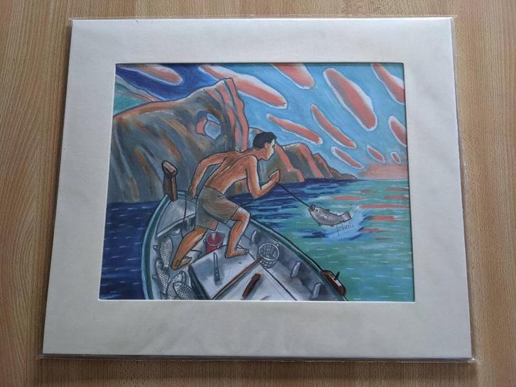 La Foradada Javier de Juan Mallorca gesigneerde litho, Antiek en Kunst, Kunst | Litho's en Zeefdrukken, Ophalen of Verzenden