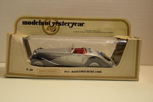 Y-20 1937 Mercedes Benz 540k, Hobby en Vrije tijd, Modelauto's | Overige schalen, Zo goed als nieuw, Auto, Ophalen