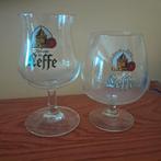 LEFFE - 2 prachtige oude en zeldzame glazen, Verzamelen, Ophalen of Verzenden, Zo goed als nieuw, Leffe