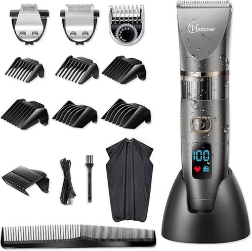 Hatteker  professionele tondeuse GRATIS LEVERING, Handtassen en Accessoires, Uiterlijk | Haarverzorging, Nieuw, Tondeuse, Verzenden