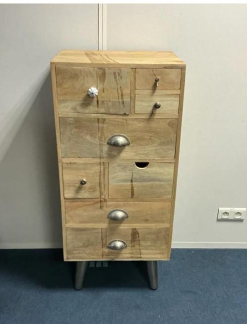 Vintage dressoir met niet bij elkaar passende laden, Antiek en Kunst, Antiek | Meubels | Kasten, Ophalen
