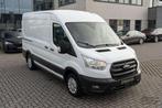 Ford Transit Trend 2.0TD L3 130pk! Airco, 3-Zit, Cruise,Came, 4 deurs, Stof, Euro 6, 4 cilinders