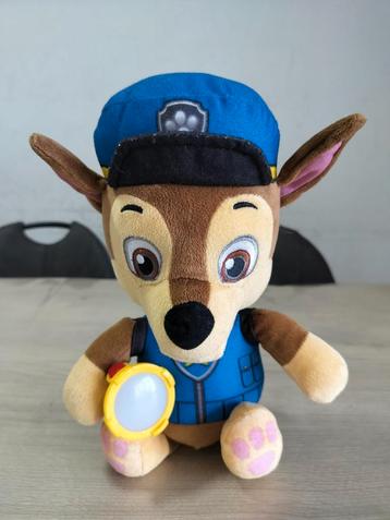 Paw patrol knuffel met zaklamp  beschikbaar voor biedingen