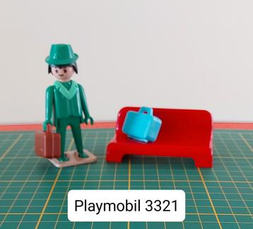 Lotje vintage Playmobil reizigers (PLL07) beschikbaar voor biedingen