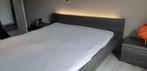 Bed 160x200 + lattenbodem, 160 cm, Modern, Gebruikt, Bruin