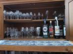 Vaisselier mini-bar 2en1! Chêne sain propre L126 P50 H140, Maison & Meubles, 25 à 50 cm, Enlèvement, Utilisé, Avec tiroir(s)