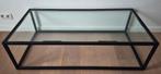 Table basse avec plateau en verre, Maison & Meubles, 100 à 150 cm, Moins de 50 cm, Verre, Comme neuf