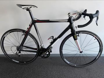 Prachtige carbon racefiets of gravelfiets Eddy Merckx 56 cm, Enlèvement, Carbone