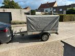 Aanhangwagen met zeil, Auto diversen, Aanhangers en Bagagewagens, Ophalen, Gebruikt