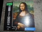 Puzzel 'Mona Lisa ' - 1000 stukjes, Ophalen of Verzenden, 500 t/m 1500 stukjes, Legpuzzel, Zo goed als nieuw
