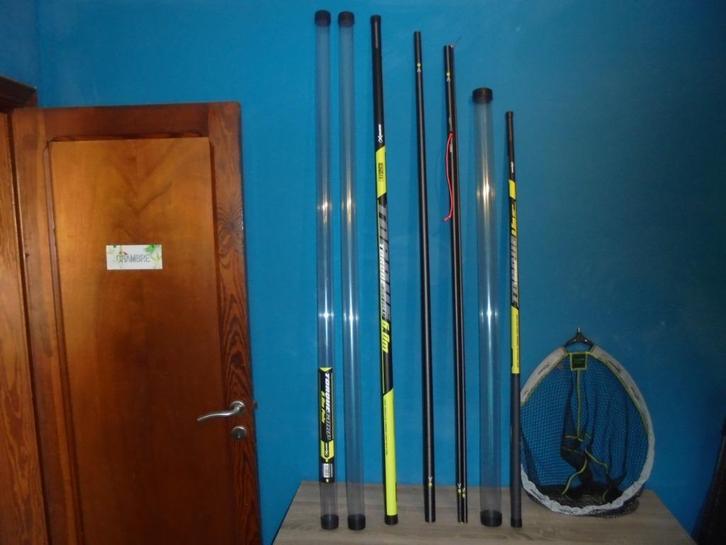 Lot pour pêcher la carpe en bordure, Watersport en Boten, Hengelsport | Witvissen, Gebruikt, Complete set, Ophalen