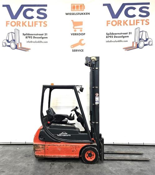 Linde elektrische heftruck 1.6 ton, Zakelijke goederen, Machines en Bouw | Heftrucks en Intern transport, Heftruck, Elektrisch