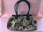 Mooie stoffen handtas, Handtassen en Accessoires, Ophalen of Verzenden, Gebruikt, Overige kleuren, Handtas
