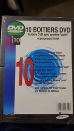 boitiers dvd vides neufs sous plastique, Neuf, dans son emballage, Enlèvement ou Envoi