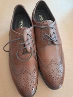 Bruin lederen herenschoenen GEOX 43, Kleding | Heren, Schoenen, Ophalen, Zo goed als nieuw, Bruin