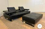 GRATIS LEVERING HEEL BE Montel 3-zits Bankstel met Hocker