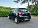 Dacia Sandero Stepway 0.9 Benzine €5b 2014 airco 1e Eigenaar, Auto's, Dacia, Euro 5, Stof, Zwart, Zwart