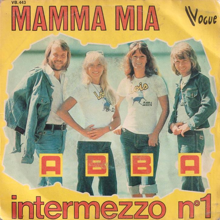 ABBA – Mamma Mia / Intermezzo n1 - Single, CD & DVD, Vinyles Singles, Utilisé, Single, Pop, 7 pouces, Enlèvement ou Envoi