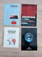 HONDA CRX FOLDERS, Ophalen of Verzenden, Honda